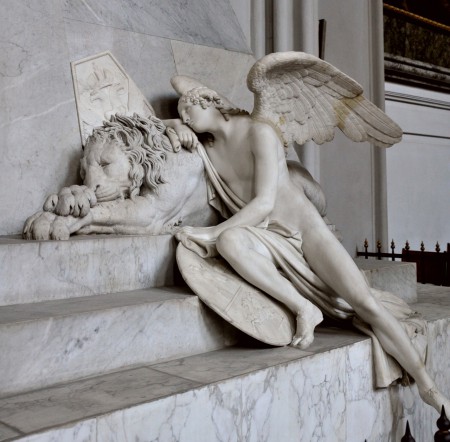 Monumento funebre di M.C.d'Austria. Particolare