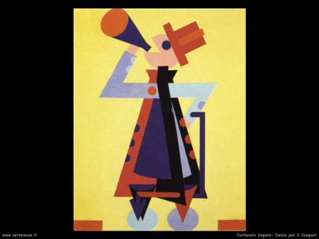 F.Depero. Omino per Campari